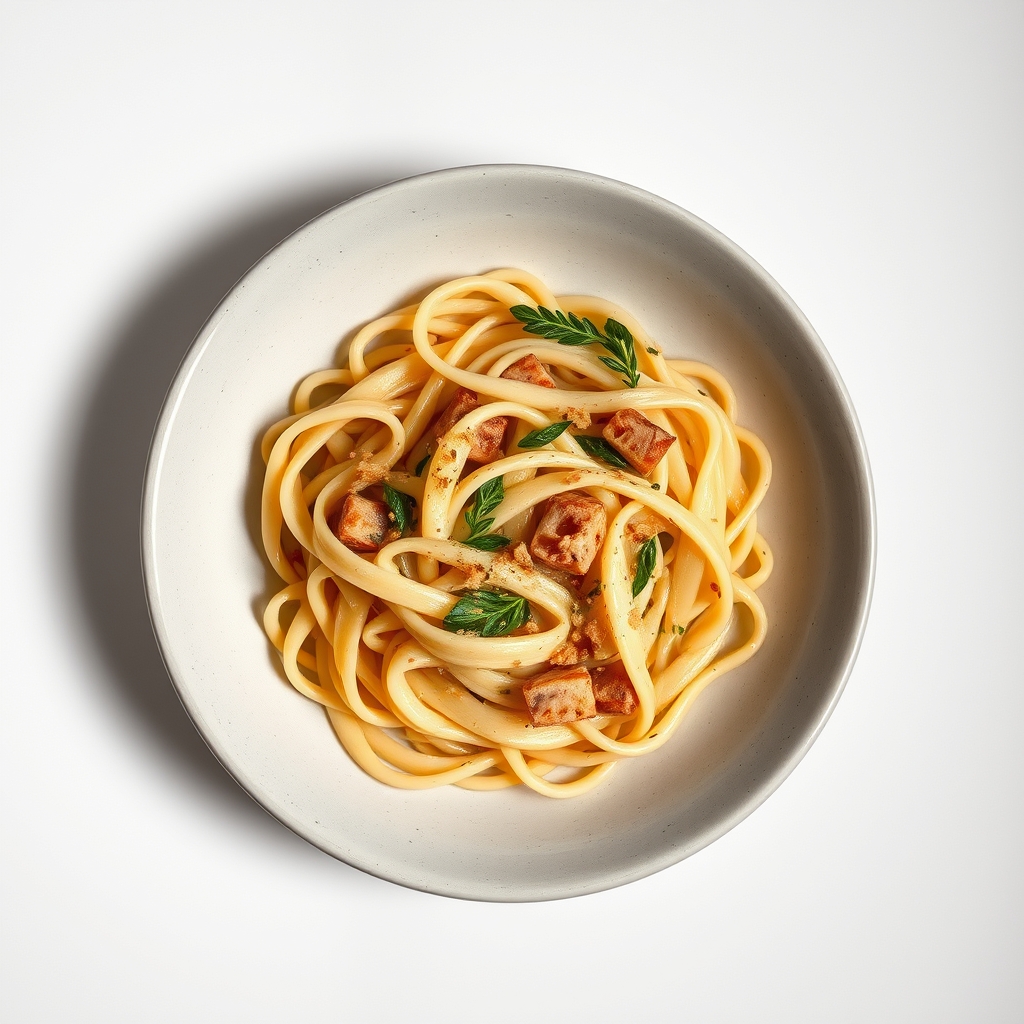 Pastasalade kip-spinazie