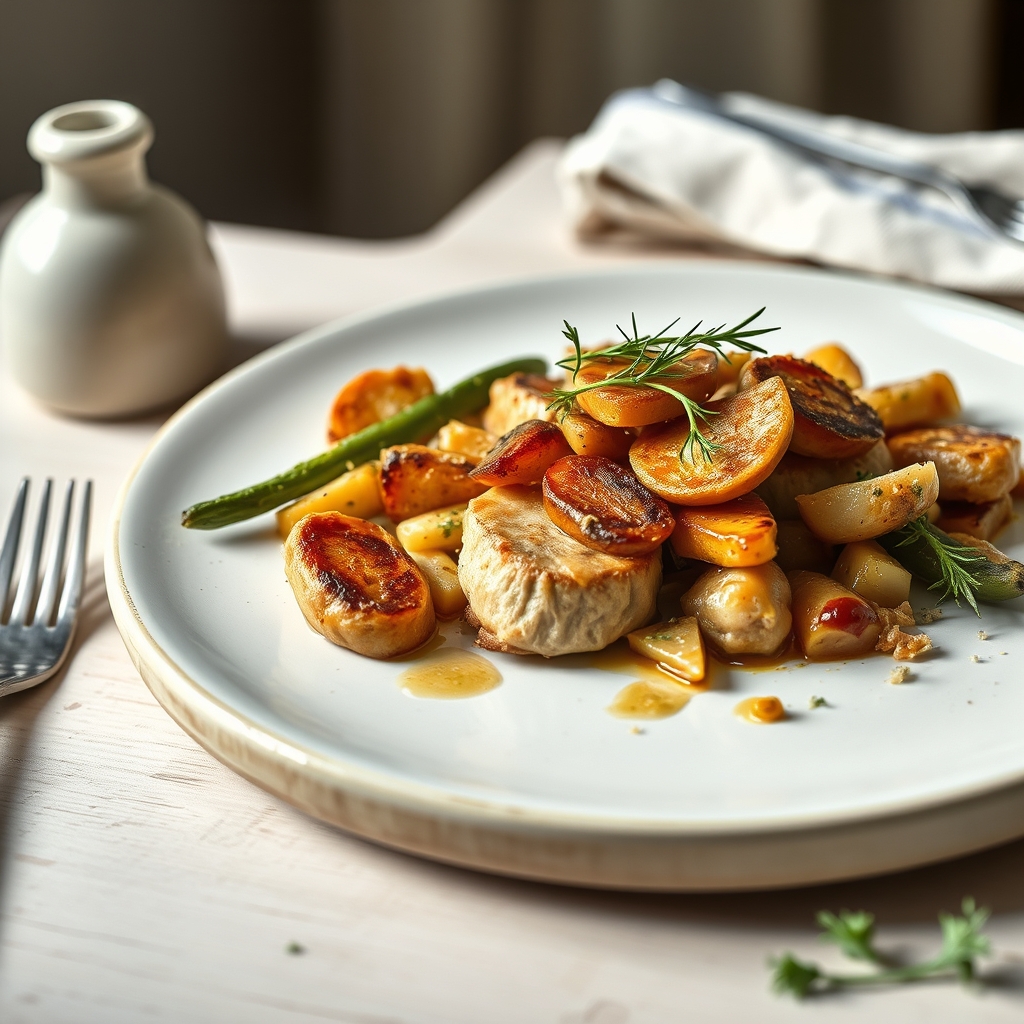 Runderbiefstuk met asperges