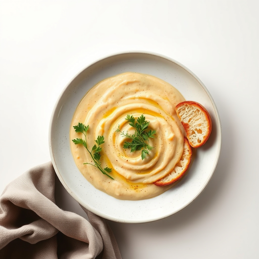 Pompoensoep met pita brood