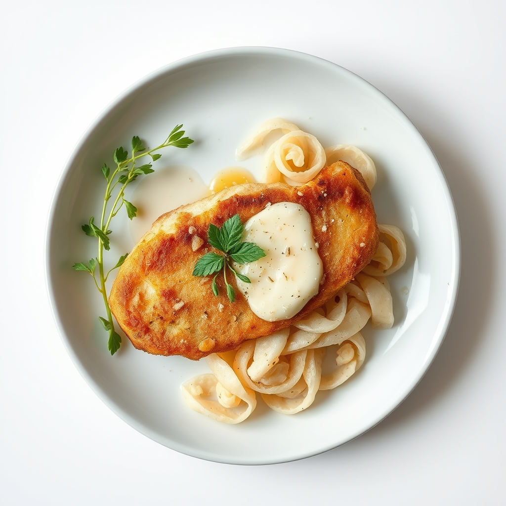 Kalkoenschnitzel met gemengde groenten en zilvervliesrijst