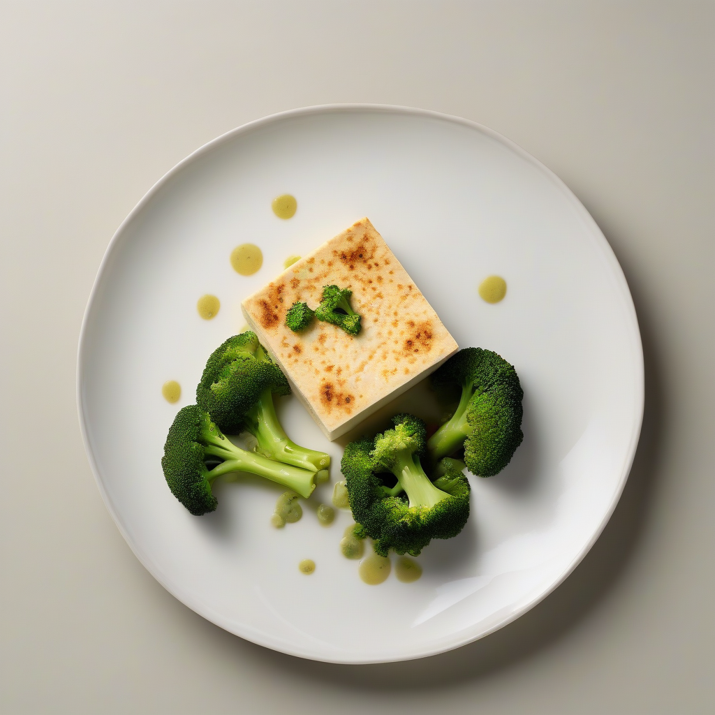 Geroerbakte tofu met broccoli en basmatirijst