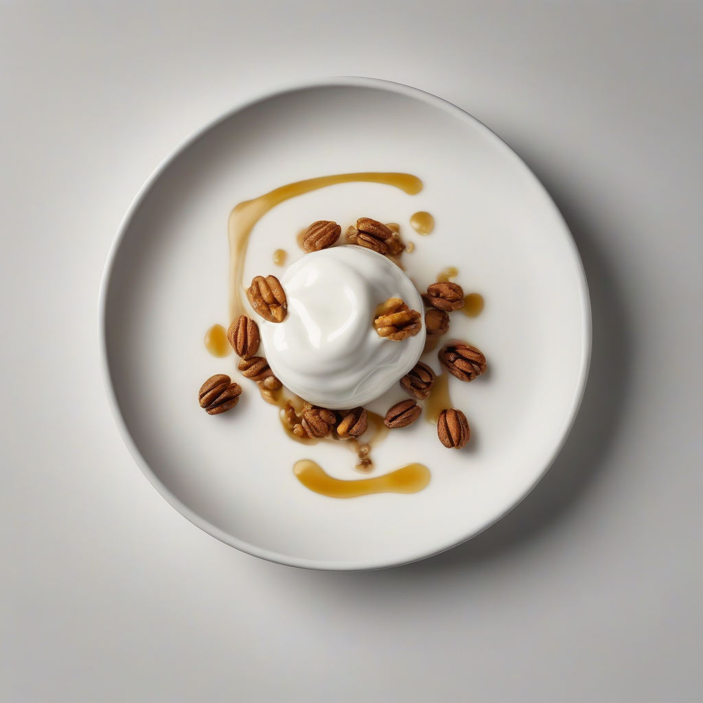 Griekse yoghurt met honing en walnoten