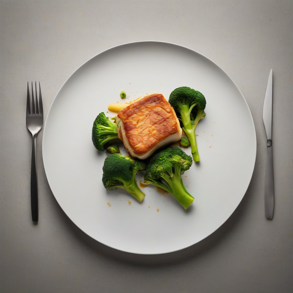 Gegrilde kipfilet met gekruide aardappeltjes en gestoomde broccoli