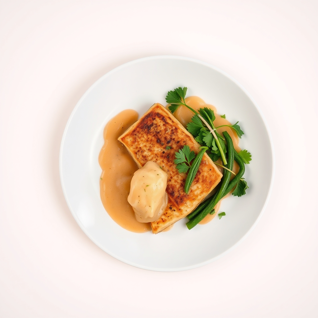 Zalm met venkel en salsa