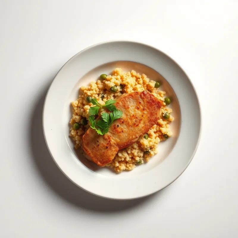 Kipfilet met couscous en gegrilde groenten