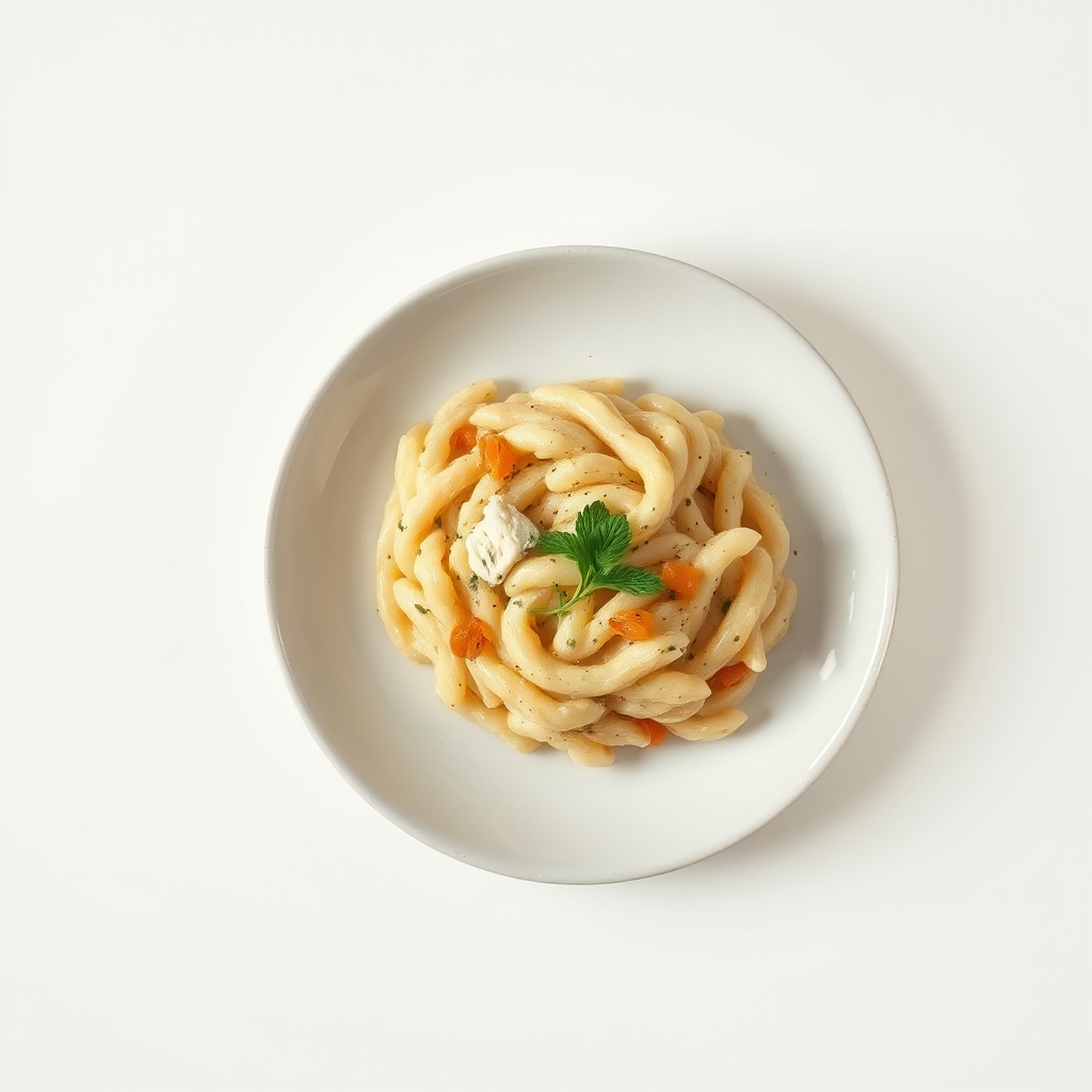 Romige aspergerisotto met Parmezaanse kaas en geroosterde amandelschaafsel