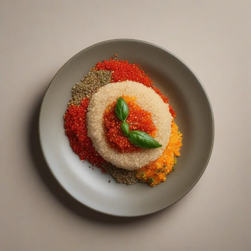 Gevulde paprika's met quinoa en basilicum