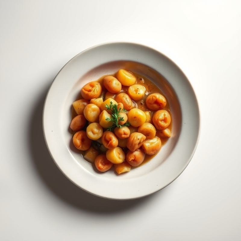 Groentestoofpot met kikkererwten en zoete aardappel