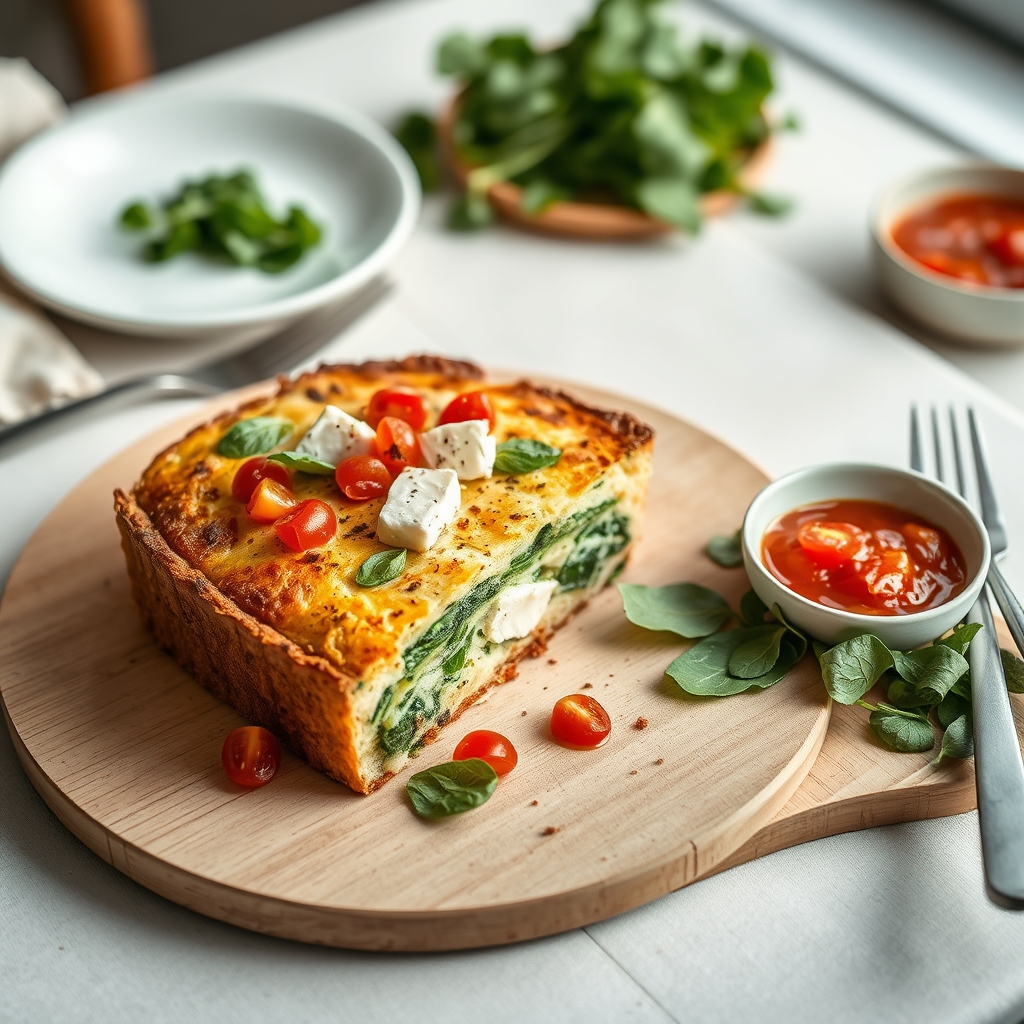 Spinazietaart met feta